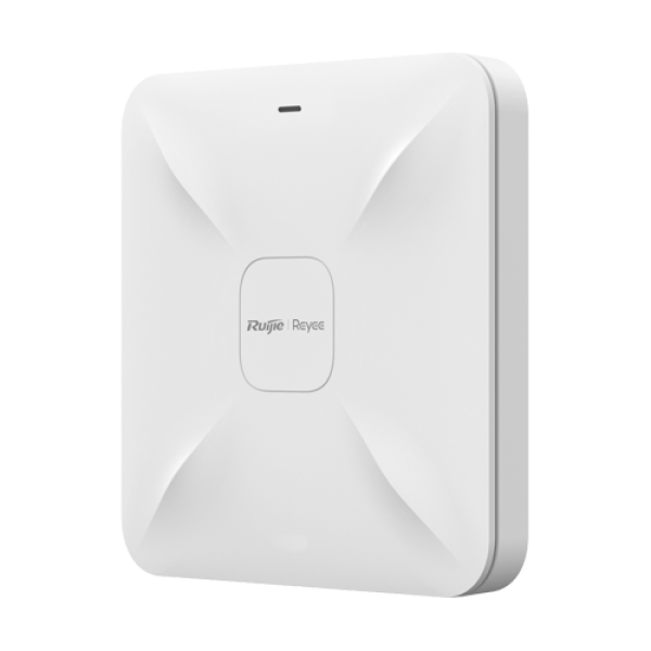 Access Point Wi-Fi 5, AC1300 Dual-Band, 2 dBi, 2 x RJ45 100 Mbps, PoE, Cloud Management - Ruijie RG-RAP2200(F) Access Point Wi-Fi 5, AC1300 Dual-Band, 2 dBi, 2 x RJ45 100 Mbps, PoE, Cloud Management - Ruijie RG-RAP2200(F)