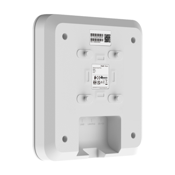 Access Point Wi-Fi 5, AC1300 Dual-Band, 2 dBi, 2 x RJ45 100 Mbps, PoE, Cloud Management - Ruijie RG-RAP2200(F)