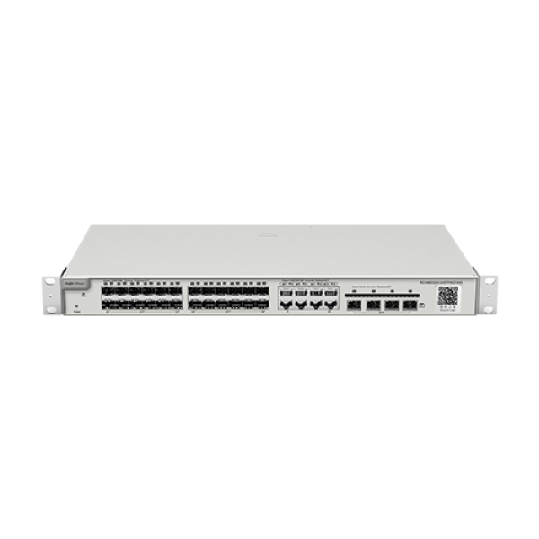 Switch 24 porturi SFP, 4 porturi SFP+, 8 porturi RJ45 Gigabit, L2 Cloud Management - Ruijie RG-NBS3200-24SFP/8GT4XS Switch 24 porturi SFP, 4 porturi SFP+, 8 porturi RJ45 Gigabit, L2 Cloud Management - Ruijie RG-NBS3200-24SFP/8GT4XS
