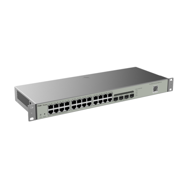 Switch 24 porturi RJ45 Gigabit, 4 porturi SFP, L2 Cloud Management - Ruijie RG-NBS3100-24GT4SFP-V2 Switch 24 porturi RJ45 Gigabit, 4 porturi SFP, L2 Cloud Management - Ruijie RG-NBS3100-24GT4SFP-V2