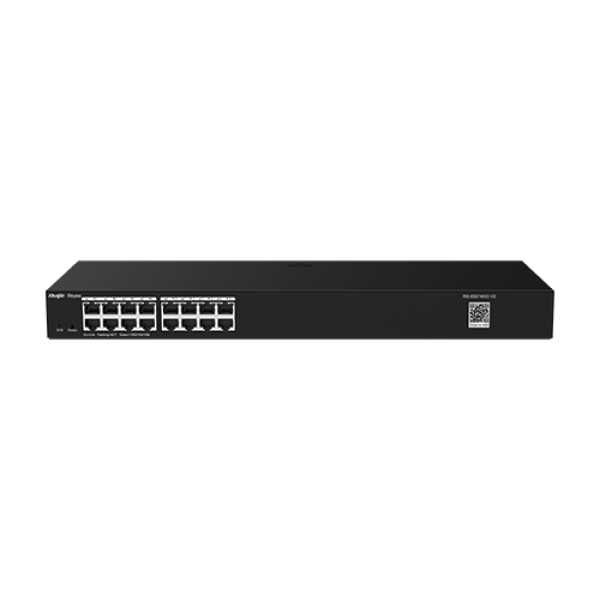 Switch 16 porturi RJ45 Gigabit, L2 Cloud Management - Ruijie RG-ES216GC-V2 Switch 16 porturi RJ45 Gigabit, L2 Cloud Management - Ruijie RG-ES216GC-V2