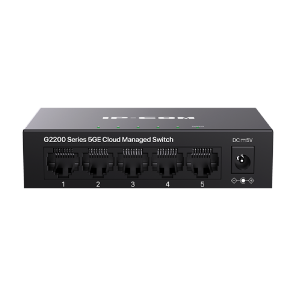 Switch 5 porturi Gigabit, Cloud Management - IP-COM G2205D Switch 5 porturi Gigabit, Cloud Management - IP-COM G2205D