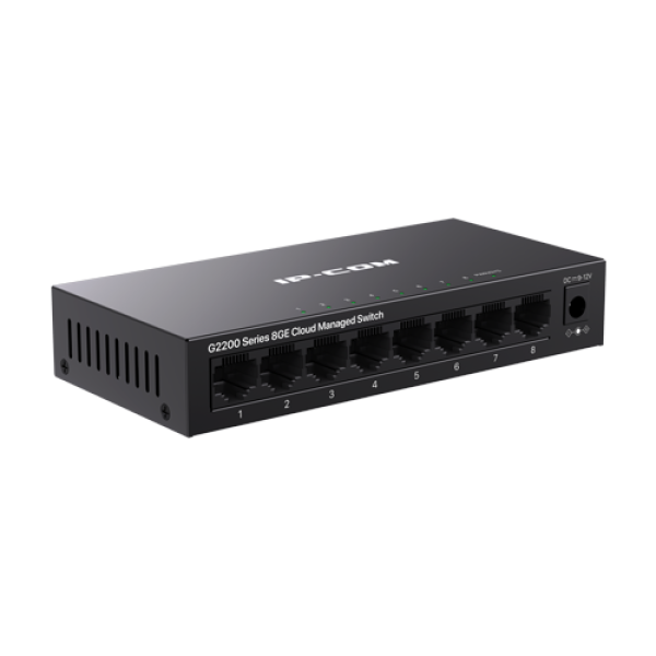 Switch 8 porturi Gigabit, Cloud Management - IP-COM G2208D Switch 8 porturi Gigabit, Cloud Management - IP-COM G2208D