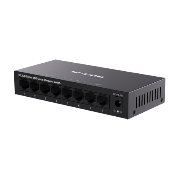 Switch 8 porturi Gigabit, Cloud Management - IP-COM G2208D Switch 8 porturi Gigabit, Cloud Management - IP-COM G2208D