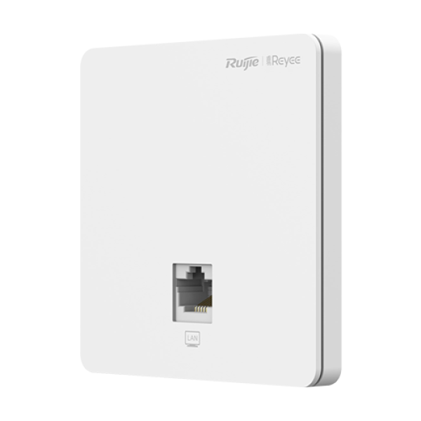 Access Point Wi-Fi 5, AC1300 Dual-Band, 2 dBi, 2 x RJ45 100 Mbps, PoE IN, Cloud Management - Ruijie RG-RAP1200(F) Access Point Wi-Fi 5, AC1300 Dual-Band, 2 dBi, 2 x RJ45 100 Mbps, PoE IN, Cloud Management - Ruijie RG-RAP1200(F)