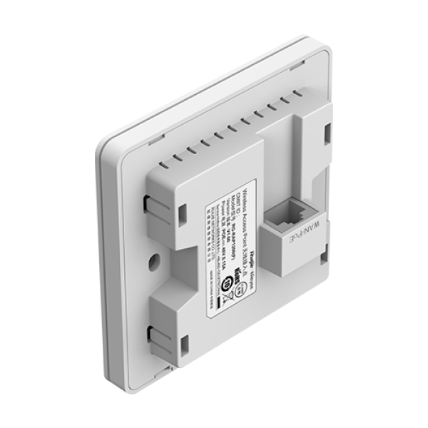 Access Point Wi-Fi 5, AC1300 Dual-Band, 2 dBi, 2 x RJ45 100 Mbps, PoE IN, Cloud Management - Ruijie RG-RAP1200(F) Access Point Wi-Fi 5, AC1300 Dual-Band, 2 dBi, 2 x RJ45 100 Mbps, PoE IN, Cloud Management - Ruijie RG-RAP1200(F)