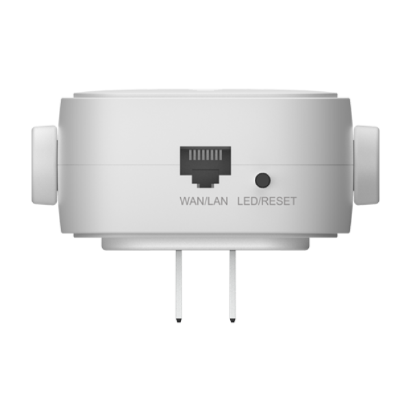 Wireless Extender Wi-Fi 4, 2.4 GHz, 1 x RJ45 10/100 Mbps, Cloud Management - Ruiie RG-EW300R Wireless Extender Wi-Fi 4, 2.4 GHz, 1 x RJ45 10/100 Mbps, Cloud Management - Ruiie RG-EW300R