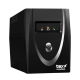 UPS TSY Power, 600VA/360W, LED, AVR-Repornire automata, Management, 2 x Schuko, 2 x RJ45, 1 X USB type B TSY-MP-0K6-LED