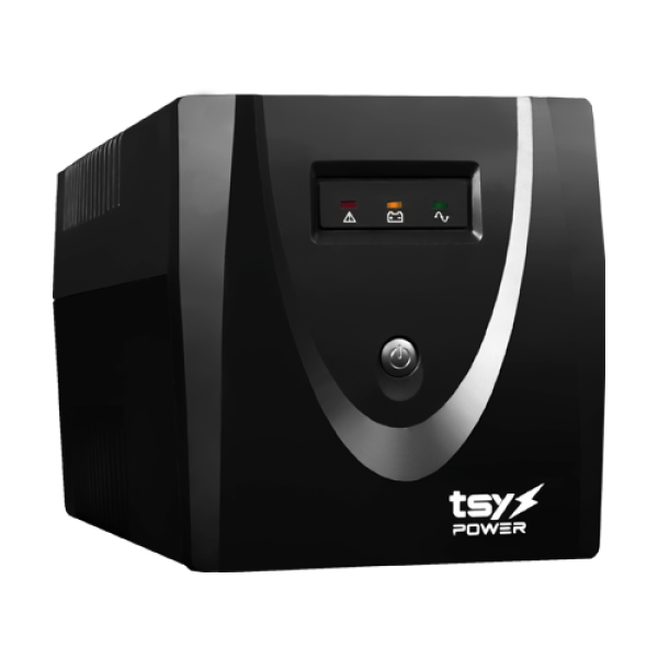 UPS TSY Power, 1200VA/720W, LED, AVR-repornire automata, Management, 4 x Schuko, 2 x RJ45, 1 X USB type B TSY-MP-1K2-LED