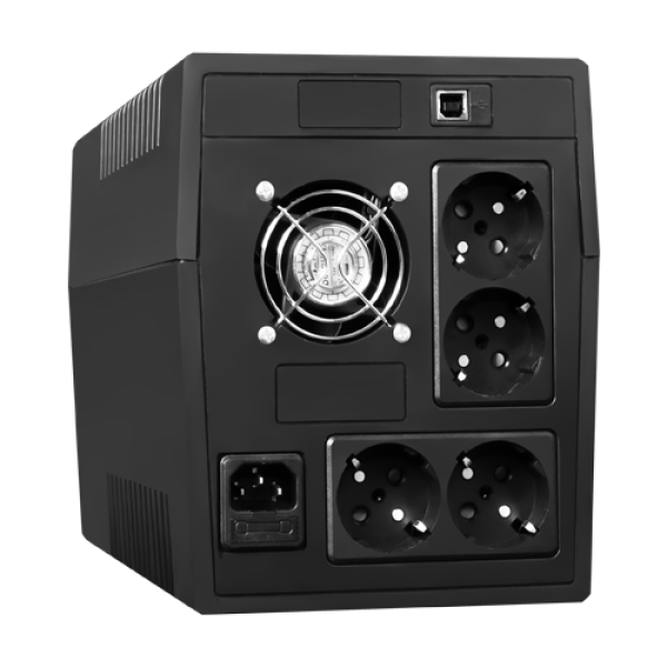 UPS TSY Power, 2000VA/1200W, LCD, AVR-repornire automata, Management, 4 x Schuko, 2 x RJ45, 1 X USB type B TSY-MP-2K0-LCD UPS TSY Power, 2000VA/1200W, LCD, AVR-repornire automata, Management, 4 x Schuko, 2 x RJ45, 1 X USB type B TSY-MP-2K0-LCD