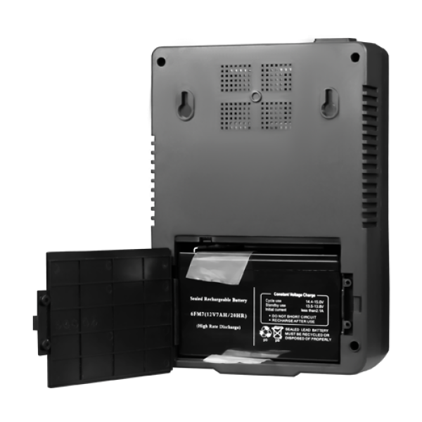 UPS TSY Power, 600VA/360W, LCD, AVR-repornire automata, Management, 6 x Schuko, 2 x RJ45, 1 X USB type B TSY-D-0K6-LCD UPS TSY Power, 600VA/360W, LCD, AVR-repornire automata, Management, 6 x Schuko, 2 x RJ45, 1 X USB type B TSY-D-0K6-LCD