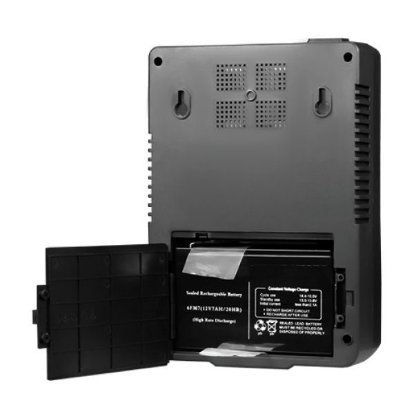 UPS TSY Power, 1000VA/600W, LCD, AVR-repornire automata, Management, 8 x Schuko, 2 x RJ45, 1 X USB type B TSY-D-1K0-LCD