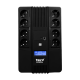 UPS TSY Power, 1000VA/600W, LCD, AVR-repornire automata, Management, 8 x Schuko, 2 x RJ45, 1 X USB type B TSY-D-1K0-LCD