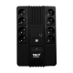 UPS TSY Power, 1000VA/600W, LED, AVR-repornire automata, Management, 8 x Schuko, 2 x RJ45, 1 X USB type B TSY-D-1K0-LED