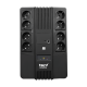 UPS TSY Power, 1000VA/600W, LED, AVR-repornire automata, Management, 8 x Schuko, 2 x RJ45, 1 X USB type B TSY-D-1K0-LED