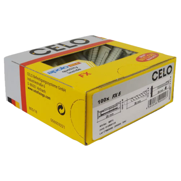 Diblu universal nylon M6x30 FX (100 buc.) - CELO 96FX