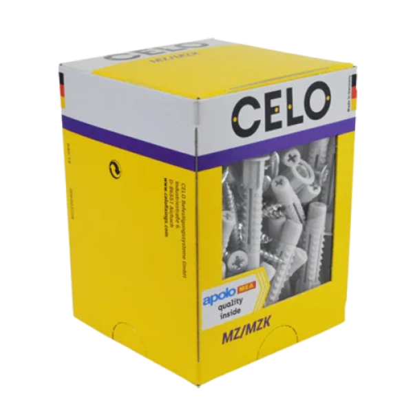 Diblu universal M8x49 cu guler + surub MZK (50 buc.) - CELO 98MZKSZ Diblu universal M8x49 cu guler + surub MZK (50 buc.) - CELO 98MZKSZ
