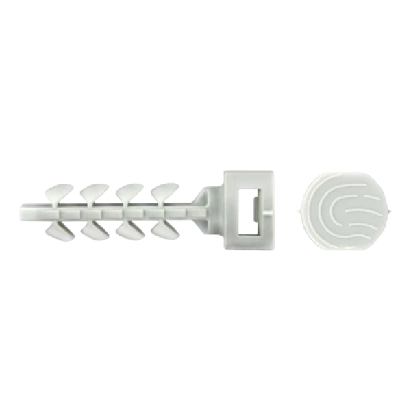 Diblu fixare colier Ã 6x30, cap mic gri in cutie plastic InsertFIX (250 buc.) - CELO 96EXPIFS