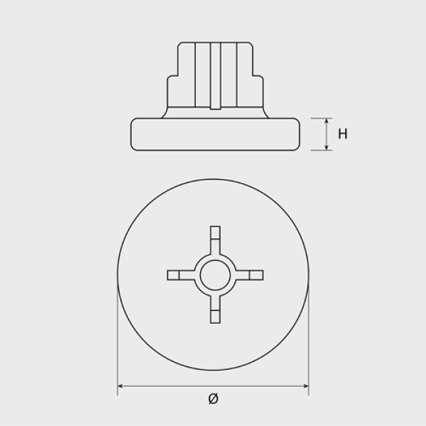 Saiba plastic 16 mm pentru pistol Force ONE (100 buc.) - CELO 16AP Saiba plastic 16 mm pentru pistol Force ONE (100 buc.) - CELO 16AP
