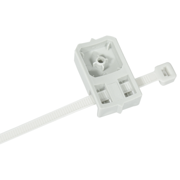 Suport cu brida plastic 4.8x286 mm TBBL gri (200 buc.) - CELO 9TBBL