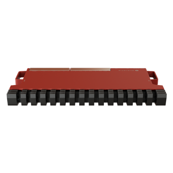 Router 8 porturi Gigabit, 1 port PoE IN, 1 port PoE Out, SFP 2.5G, NAND, USB, 1U - MikroTik L009UiGS-RM
