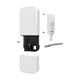 wAP ax, 2 x Gigabit, 802.11b/g/n/ax 2.4Ghz, 802.11a/n/ac/ax 5GHz, NAND, PoE-IN, IP54 - MikroTik wAPG-5HaxD2HaxD