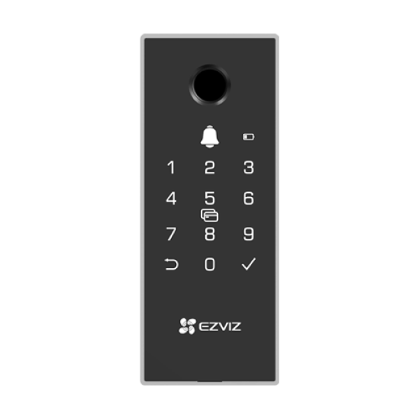 Yala inteligenta, Wi-Fi, multiple metode de deblocare, sonerie incorporata, alarma anti-furt - EZVIZ CS-DL03(WBCP) Yala inteligenta, Wi-Fi, multiple metode de deblocare, sonerie incorporata, alarma anti-furt - EZVIZ CS-DL03(WBCP)