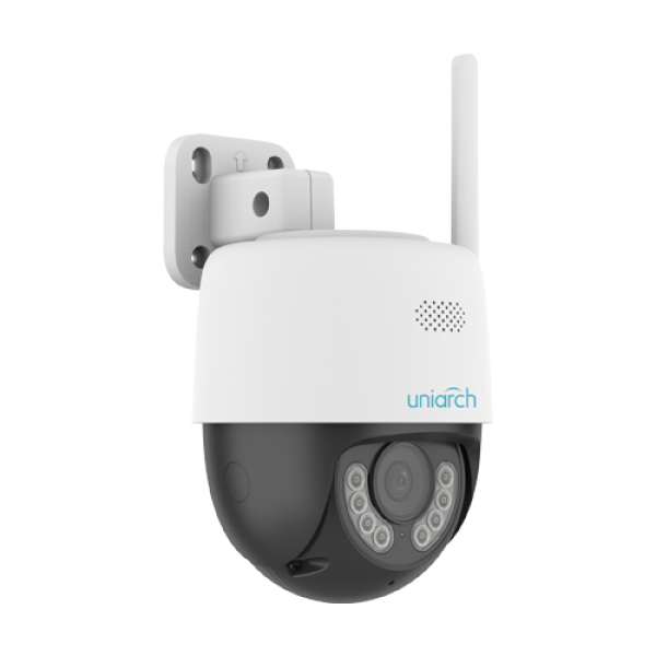Camera IP PT WiFi, rezolutie 5MP, lentila 4mm, IR 30m, WL 10m, Audio bidirectional - Uniarch Uho-P1A-M5F4D Camera IP PT WiFi, rezolutie 5MP, lentila 4mm, IR 30m, WL 10m, Audio bidirectional - Uniarch Uho-P1A-M5F4D
