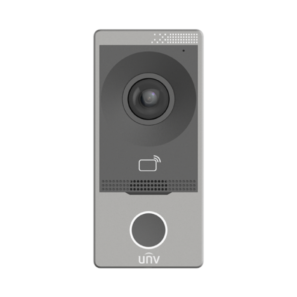 Post exterior videointerfon TCP/IP, IR, Wi-Fi, IK08 - UNV OEU-201S-HMK-W