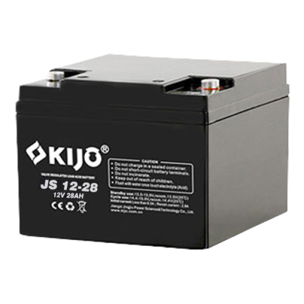 Acumulator AGM, 12V, 28Ah, M5 - KIJO JS12-28