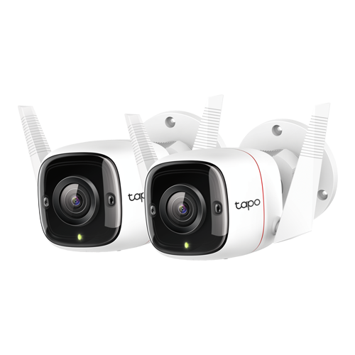 Pachet 2 Camere IP Wi-Fi, 2K, Audio bidirectional, IR 30M - TP-Link Tapo TapoC310P2 Pachet 2 Camere IP Wi-Fi, 2K, Audio bidirectional, IR 30M - TP-Link Tapo TapoC310P2