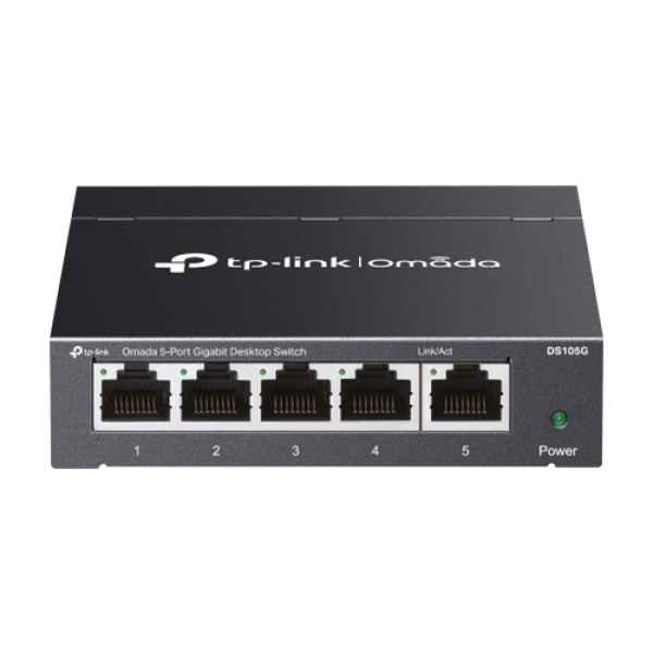Switch 5 porturi RJ45 Gigabit, Unmanaged - TP-Link Omada DS105G