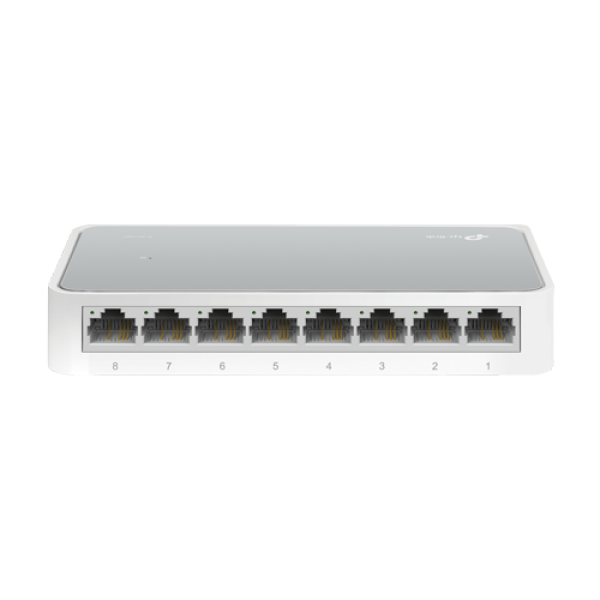 Switch 8 porturi RJ45 10/100 Mbps, Unmanaged - TP-Link TL-SF1008D
