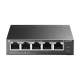 Switch 4 porturi PoE Gigabit, 1 port RJ45 Gigabit, Unmanaged - TP-Link TL-SG1005P Switch 4 porturi PoE Gigabit, 1 port RJ45 Gigabit, Unmanaged - TP-Link TL-SG1005P