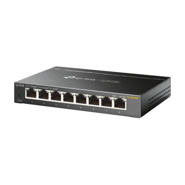 Switch Easy Smart, 8 porturi RJ45 Gigabit, Managed - TP-Link TL-SG108E Switch Easy Smart, 8 porturi RJ45 Gigabit, Managed - TP-Link TL-SG108E