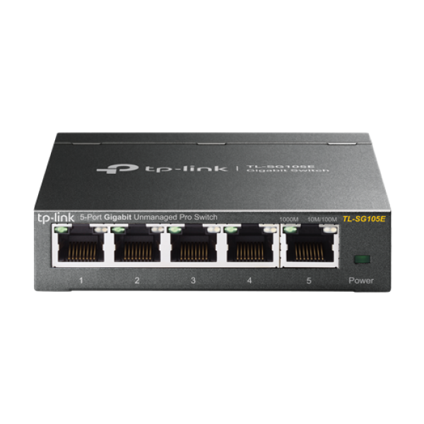 Switch Easy Smart, 5 porturi RJ45 Gigabit, Managed - TP-Link TL-SG105E