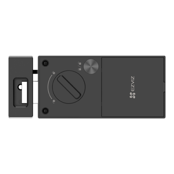 Yala inteligenta, Wi-Fi, sonerie incorporata, verificare status inchidere, alarma anti-furt - EZVIZ CS-DL03(WP)-Black Yala inteligenta, Wi-Fi, sonerie incorporata, verificare status inchidere, alarma anti-furt - EZVIZ CS-DL03(WP)-Black