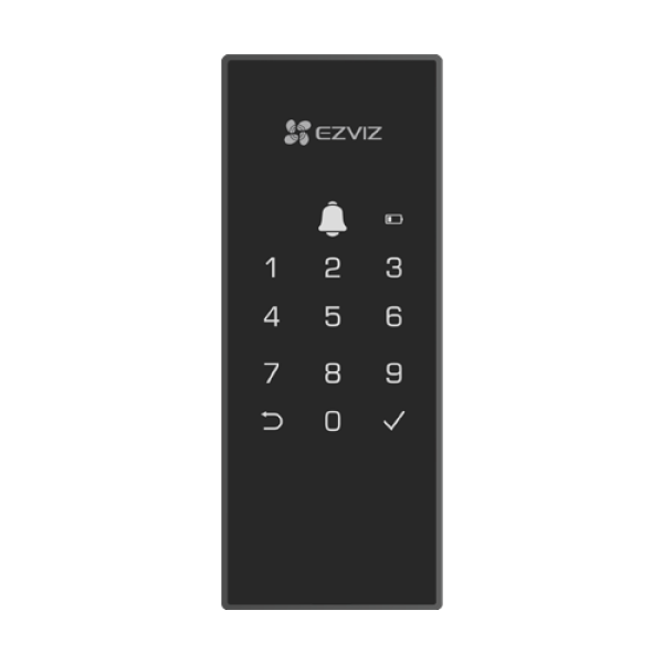 Yala inteligenta, Wi-Fi, sonerie incorporata, verificare status inchidere, alarma anti-furt - EZVIZ CS-DL03(WP)-Black Yala inteligenta, Wi-Fi, sonerie incorporata, verificare status inchidere, alarma anti-furt - EZVIZ CS-DL03(WP)-Black