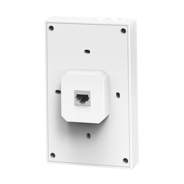 Access Point Wi-Fi 6, AX3000 Dual-Band, 3/5 dBi, 4 x RJ45 Gigabit, PoE - TP-Link Omada EAP655-wall Access Point Wi-Fi 6, AX3000 Dual-Band, 3/5 dBi, 4 x RJ45 Gigabit, PoE - TP-Link Omada EAP655-wall