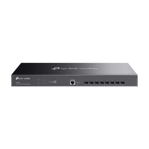 Switch 8 porturi SFP+ 10G, L2 Management, 1U - TP-Link Omada SX3008F