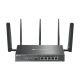 Router 4G+, Wi-Fi 6, AX3000, Nano SIM, 1 x SFP Gigabit, 5 x RJ45 Gigabit - TP-Link Omada ER706W-4G Router 4G+, Wi-Fi 6, AX3000, Nano SIM, 1 x SFP Gigabit, 5 x RJ45 Gigabit - TP-Link Omada ER706W-4G