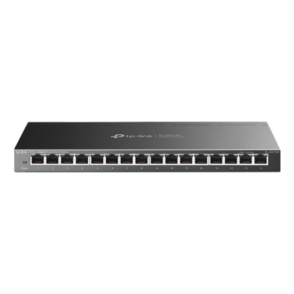 Switch Easy Smart, 16 porturi RJ45 Gigabit, Managed - TP-Link TL-SG116E