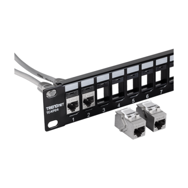 Keystone cuplare Cat6A RJ45, tool-less - TRENDnet TC-KC06C6A Keystone cuplare Cat6A RJ45, tool-less - TRENDnet TC-KC06C6A