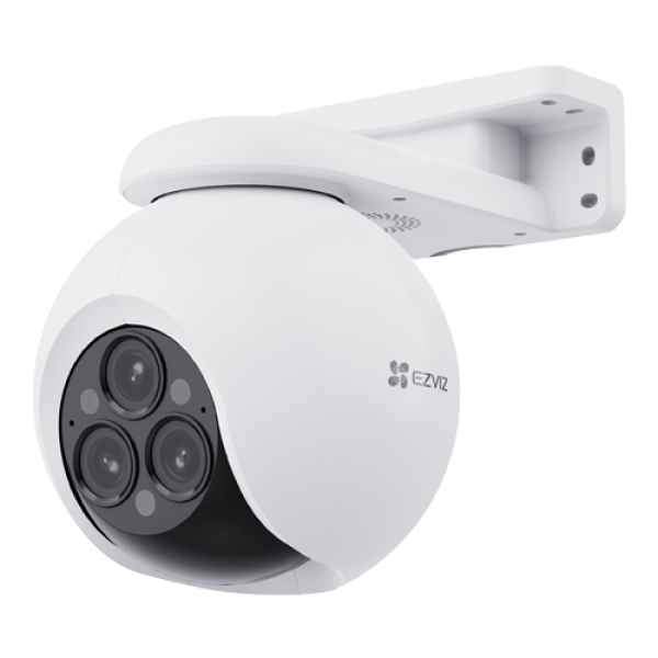 Camera IP Pan&Tilt, Wi-Fi, 3 lentile, 4MP, Audio bidirectional, IR 30m, Color 24/7, Alarma - EZVIZ CS-H80f(3x4MP) Camera IP Pan&Tilt, Wi-Fi, 3 lentile, 4MP, Audio bidirectional, IR 30m, Color 24/7, Alarma - EZVIZ CS-H80f(3x4MP)