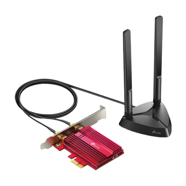 Adaptor PCI-E Bluetooth 5.2, Wi-Fi 6, AX3000 Dual-Band, 2 x Antene High-Gain - TP-Link ArcherTX3000E Adaptor PCI-E Bluetooth 5.2, Wi-Fi 6, AX3000 Dual-Band, 2 x Antene High-Gain - TP-Link ArcherTX3000E