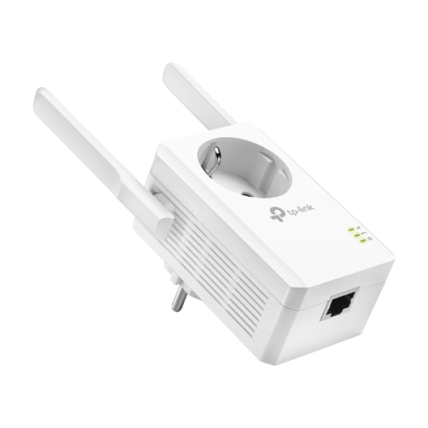 Range Extender Wi-Fi 4, 300 Mbps, Passthrough, 1 x RJ45 10/100 Mbps - TP-Link TL-WA860RE Range Extender Wi-Fi 4, 300 Mbps, Passthrough, 1 x RJ45 10/100 Mbps - TP-Link TL-WA860RE