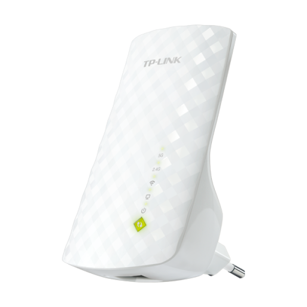 Range Extender Wi-Fi 5, AC750 Dual-Band, 1 x RJ45 10/100 Mbps - TP-Link RE200 Range Extender Wi-Fi 5, AC750 Dual-Band, 1 x RJ45 10/100 Mbps - TP-Link RE200
