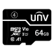 Card memorie 64GB, WHITE CARD - UNV TF-64G-T-C Card memorie 64GB, WHITE CARD - UNV TF-64G-T-C