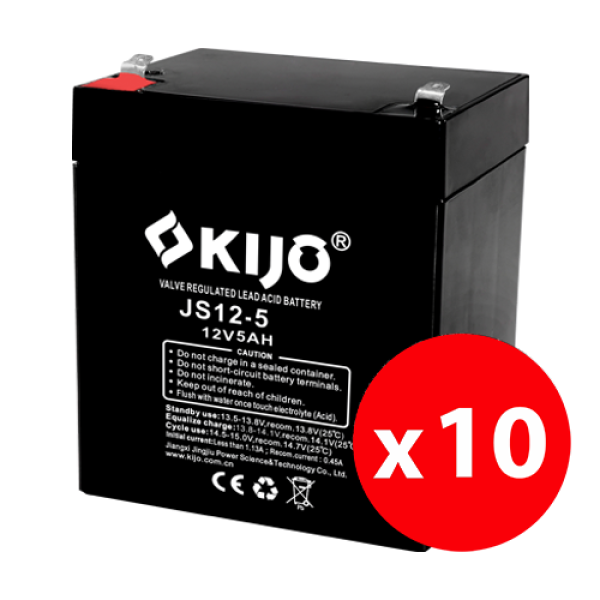 Cutie 10 acumulatori JS12-5 - KIJO JS12-5-BAX Cutie 10 acumulatori JS12-5 - KIJO JS12-5-BAX