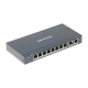 Switch 8 porturi 100 Mbps, PoE at/bf/bt, Smart Management - HIKVISION DS-3E1310HP-EI